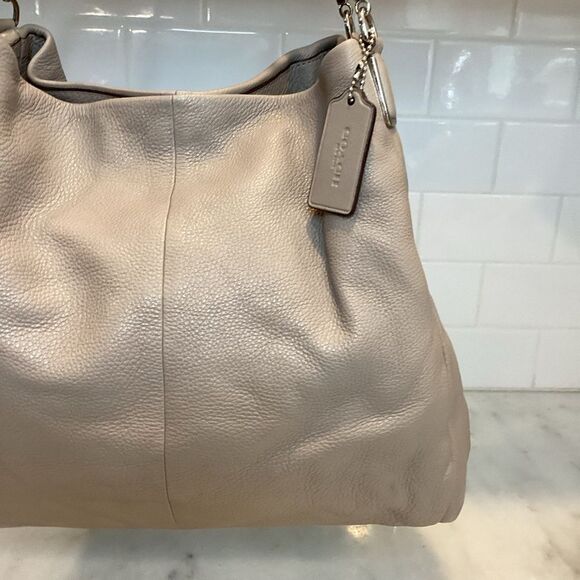 Coach Madison Pebbled Leather Phoebe Shoulder Bag - Picture 3 of 15